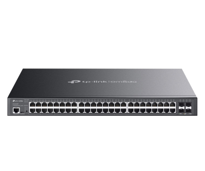 Switche TP-Link 52p TL-SG3452XMPP (48x1000Mbit PoE+, 4xSFP+)